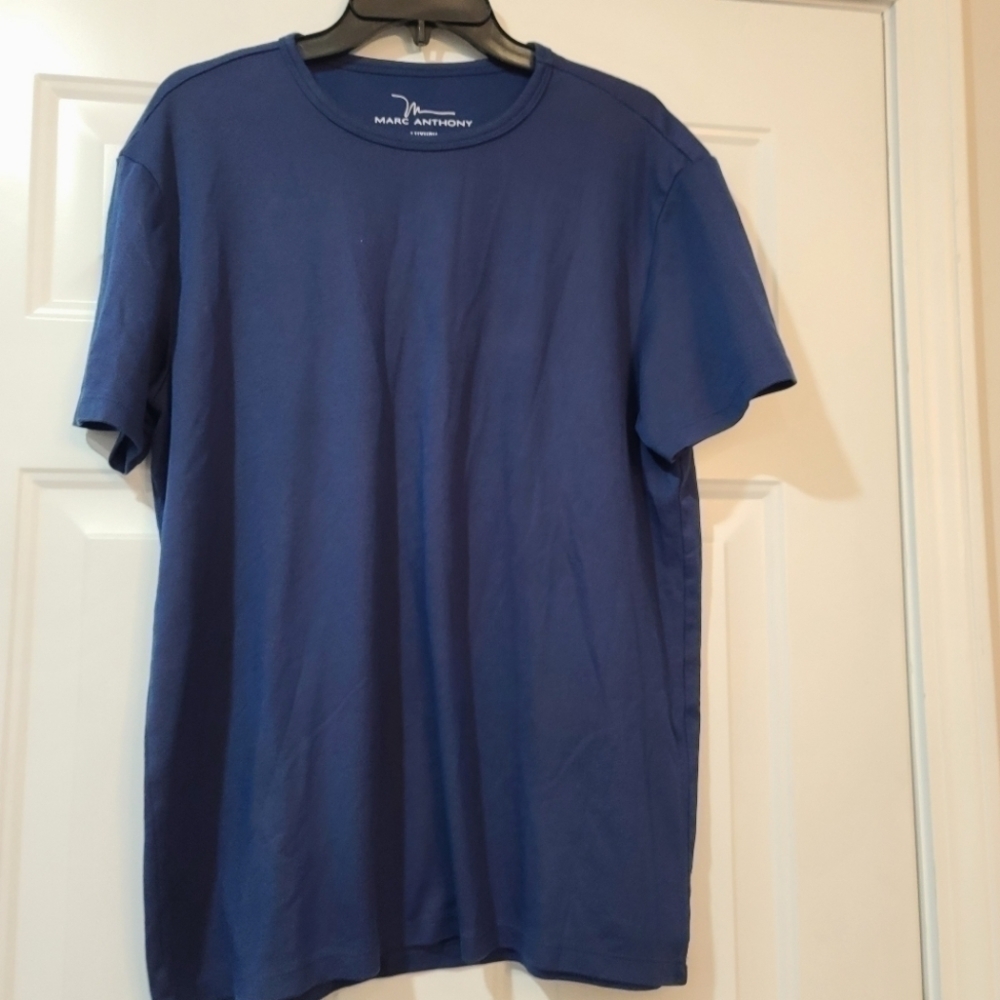 MARC Anthony Luxury shirt size large short sleeve t shirt